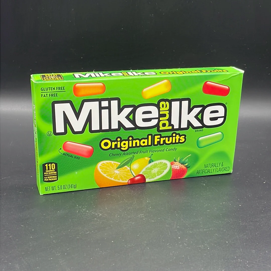 Mike and Ike - Original Fruits, Assorted Fruit Flavours 141g (USA). SHORT DATE