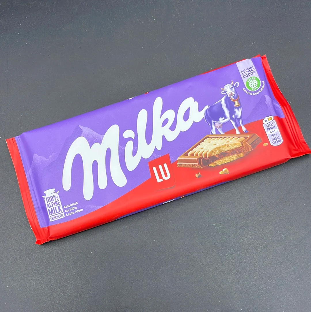 Milka - LU, SPECIAL Biscuit Edition, 87g (EURO)