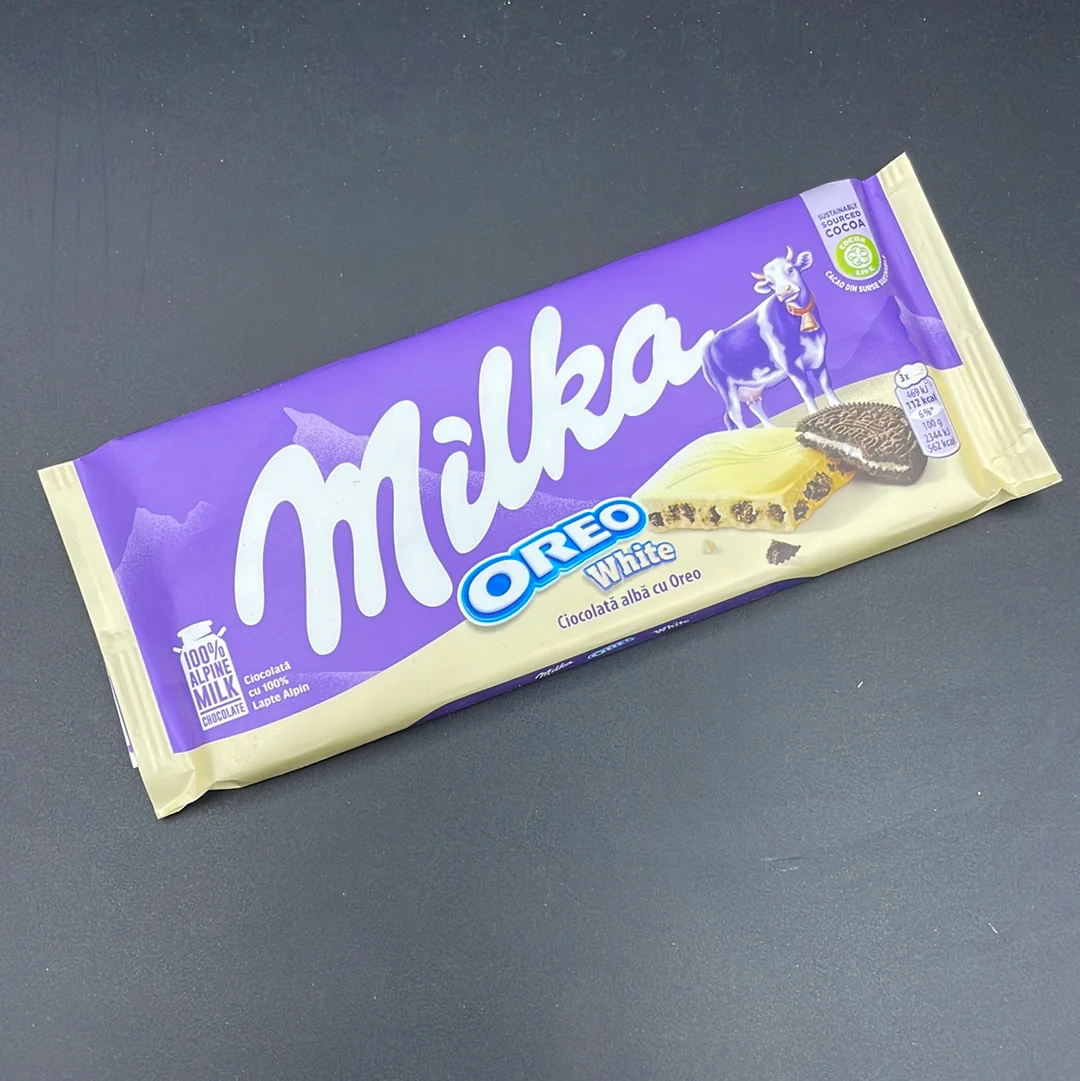 Milka - Oreo White Chocolate, 100g (EURO)