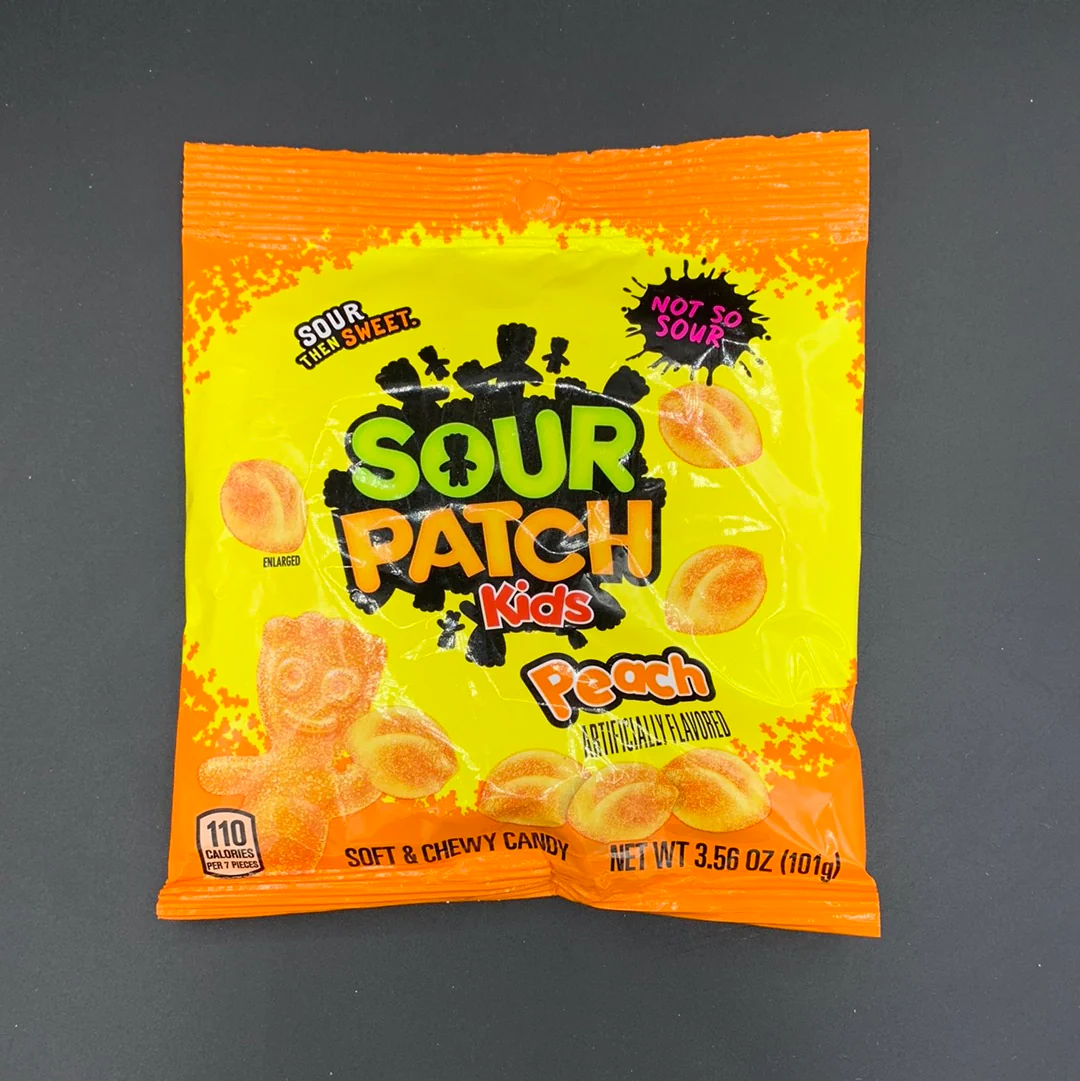 Sour Patch Kids - Peach ‘Not So Sour’ Flavour 101g (USA)