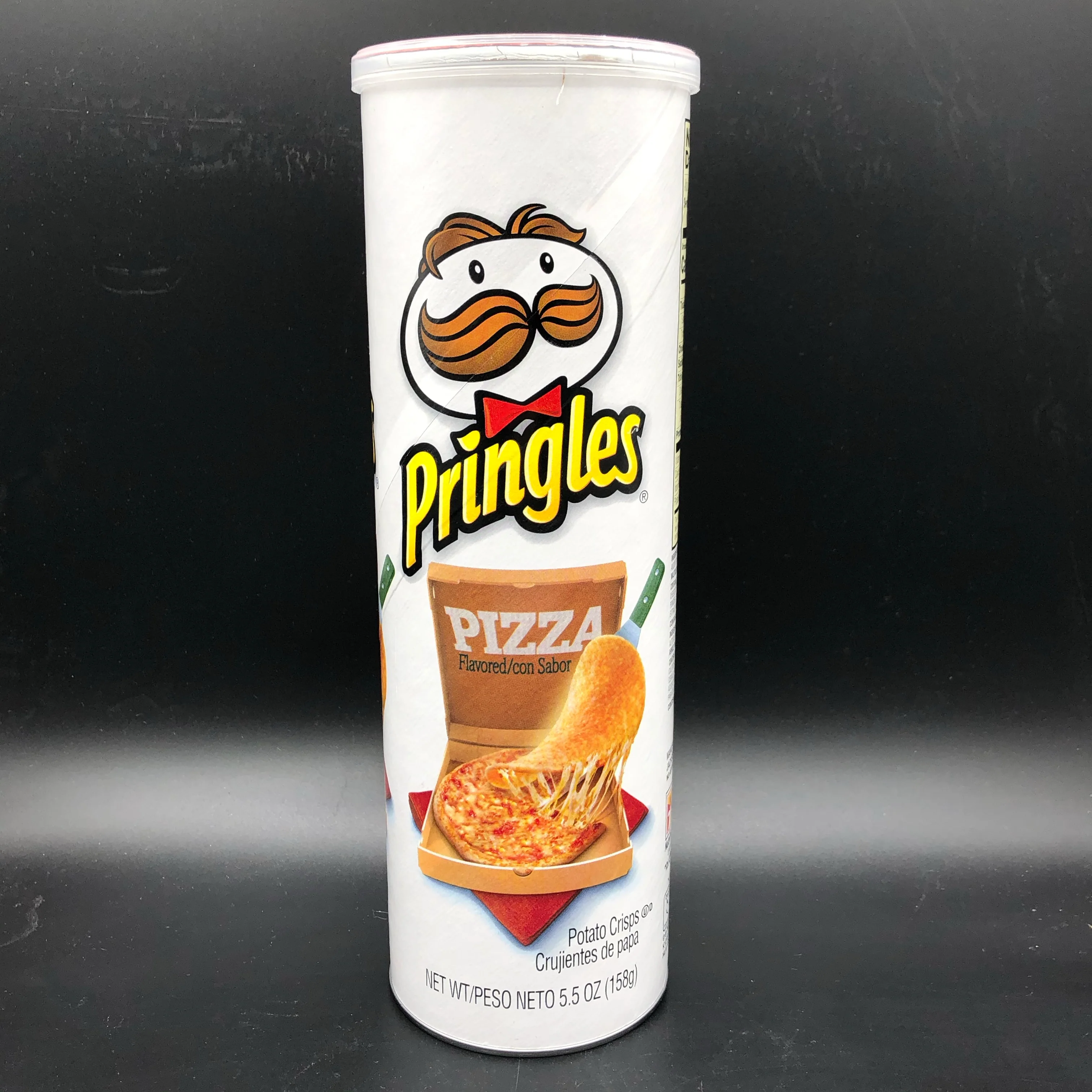 Pringles Pizza Flavour Potato Crisps 158g (USA) - Image 2