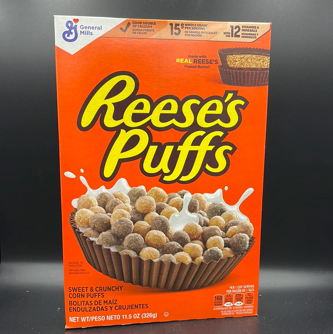 Reese’s Puffs Cereal, 326g (USA) CHECK DATE
