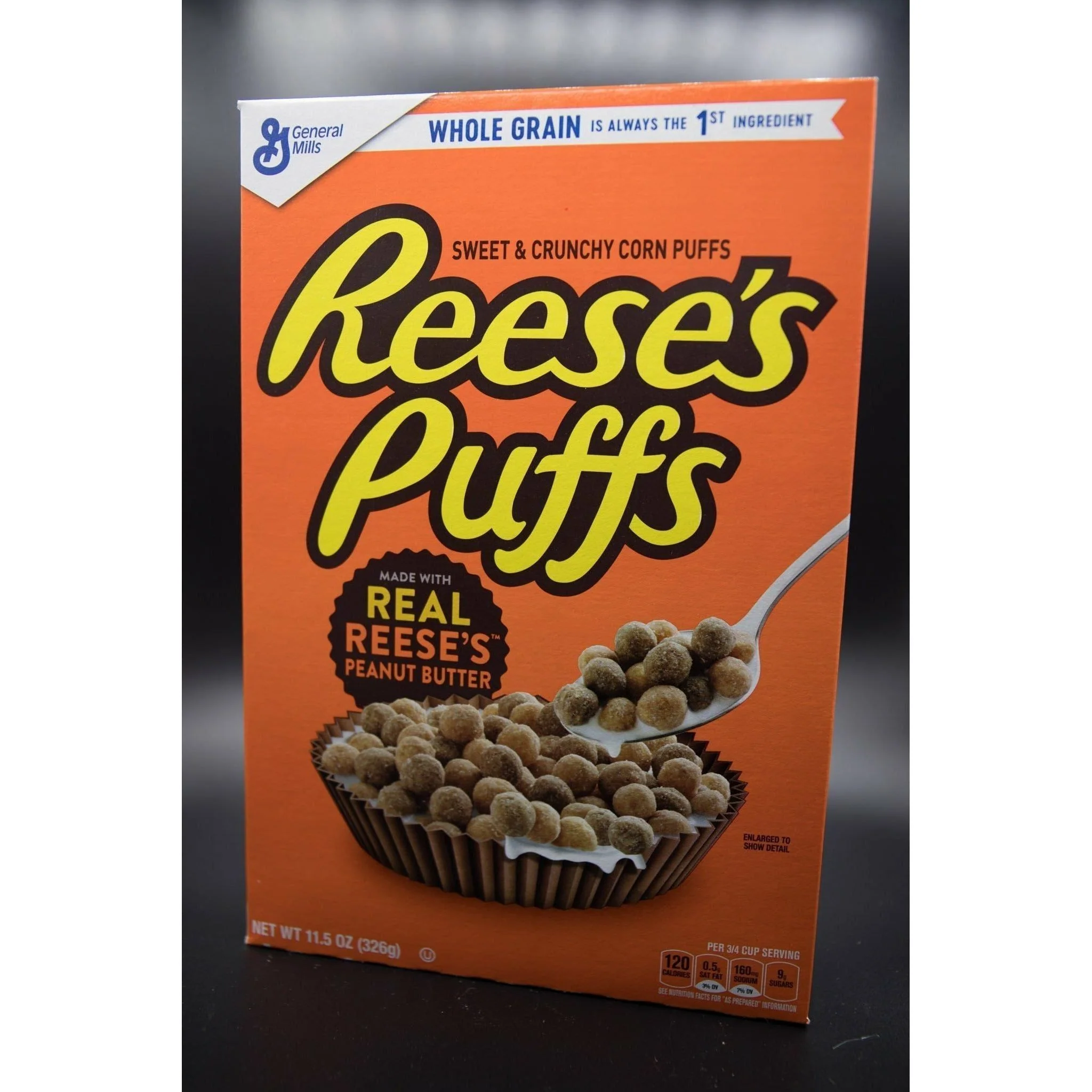 Reese’s Puffs Cereal, 326g (USA) CHECK DATE - Image 2